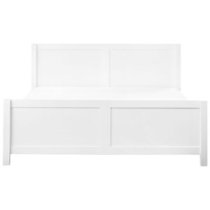wohnli-moebel-suche-800001186223-1 BETT mit Lattenrost 180x200 cm Weiß Champagnat Holz Beliani Möbel > Betten Weiß