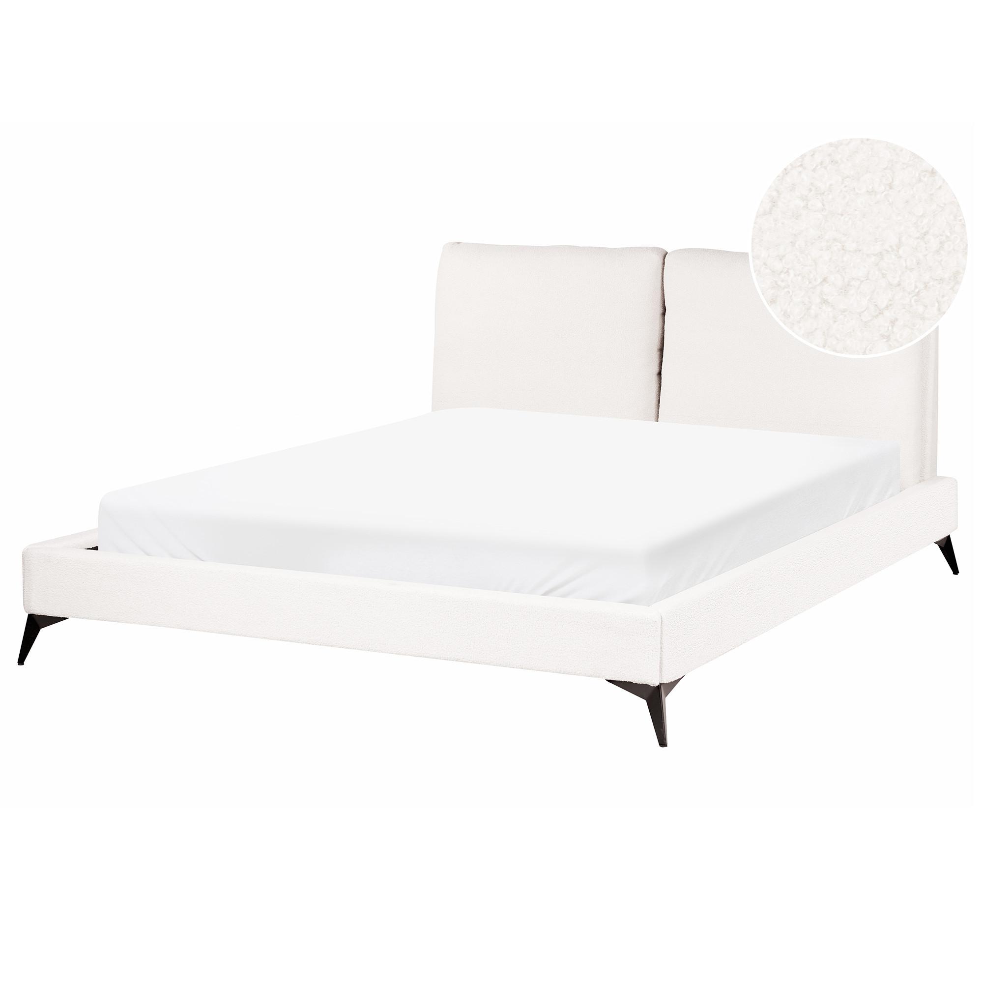 wohnli-moebel-suche-800001186235 Wohnli Möbelsuche - POLSTERBETT mit Lattenrost 160x200 cm Weiß Melle