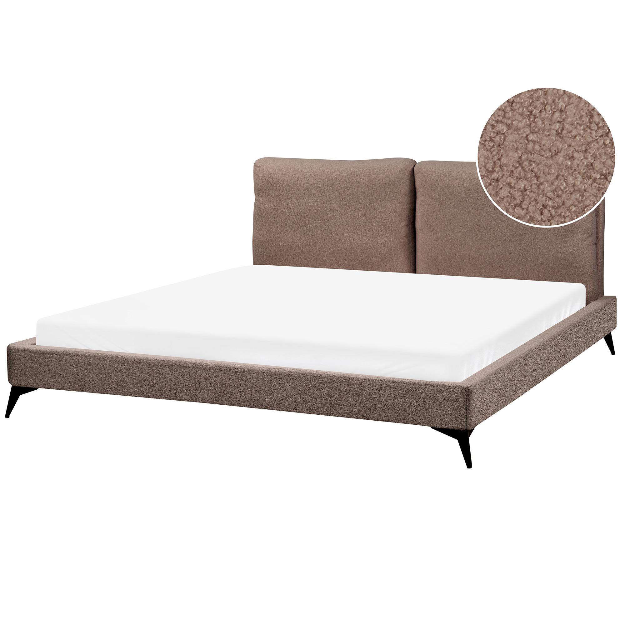 wohnli-moebel-suche-800001186241 Wohnli Möbelsuche - POLSTERBETT mit Lattenrost 180x200 cm Braun Melle
