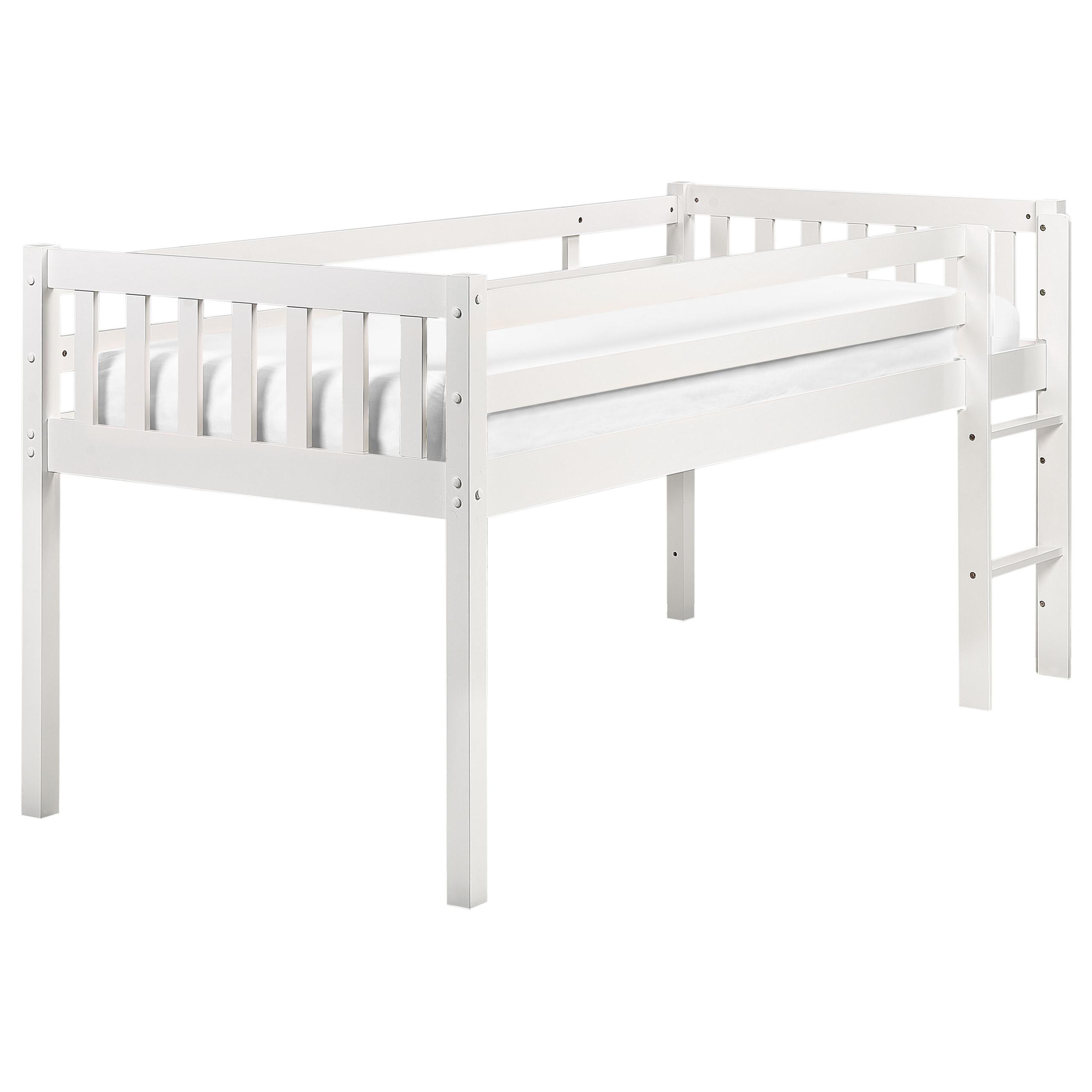 wohnli-moebel-suche-800001186262 Wohnli Möbelsuche - HALBHOCHBETT 90x200 cm Weiß Peipin