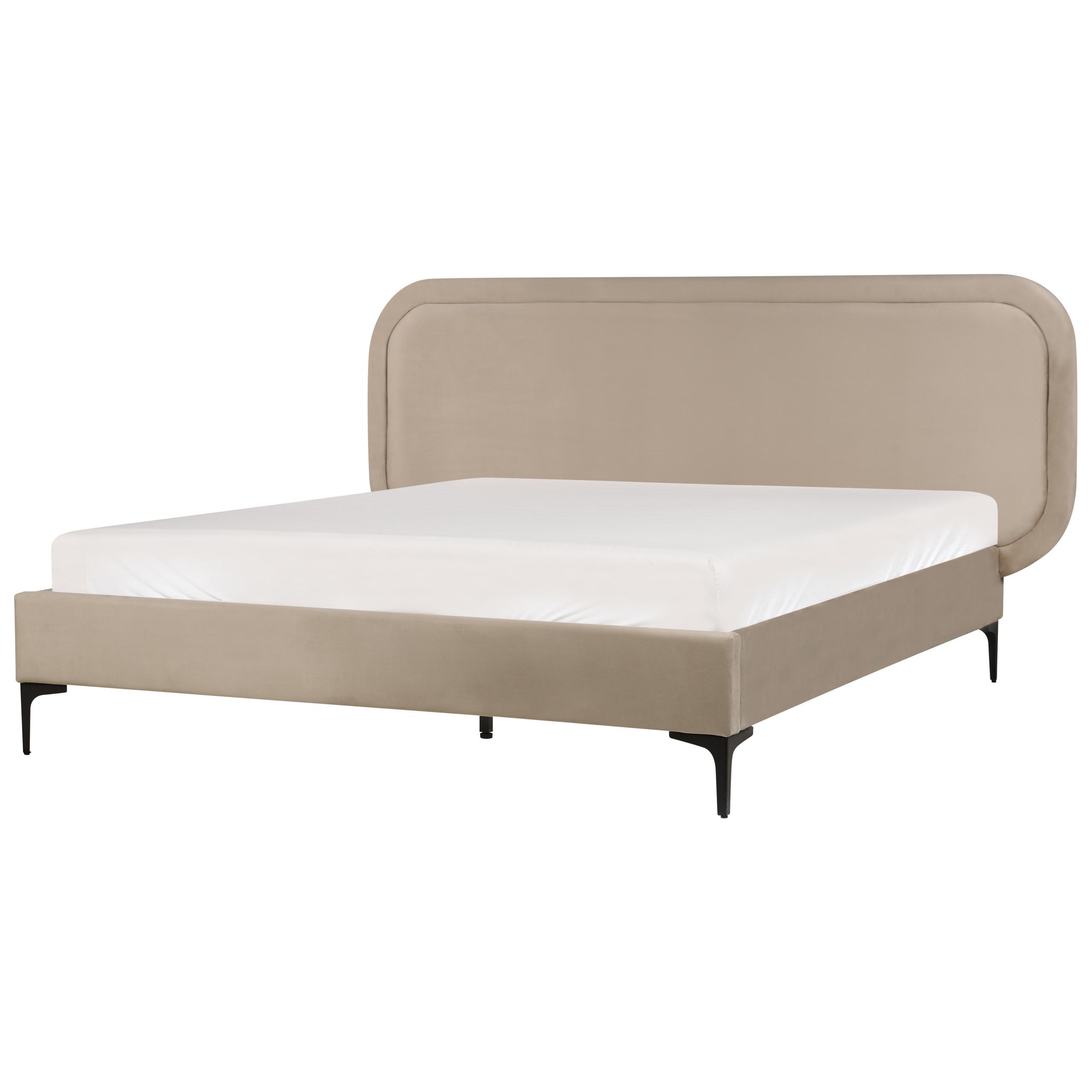 Wohnli Möbelsuche - POLSTERBETT mit Lattenrost 140x200 cm Beige Suzette