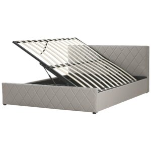 wohnli-moebel-suche-800001186280 Wohnli Möbelsuche - BETT mit Stauraum 180x200 cm Grau Rochefort