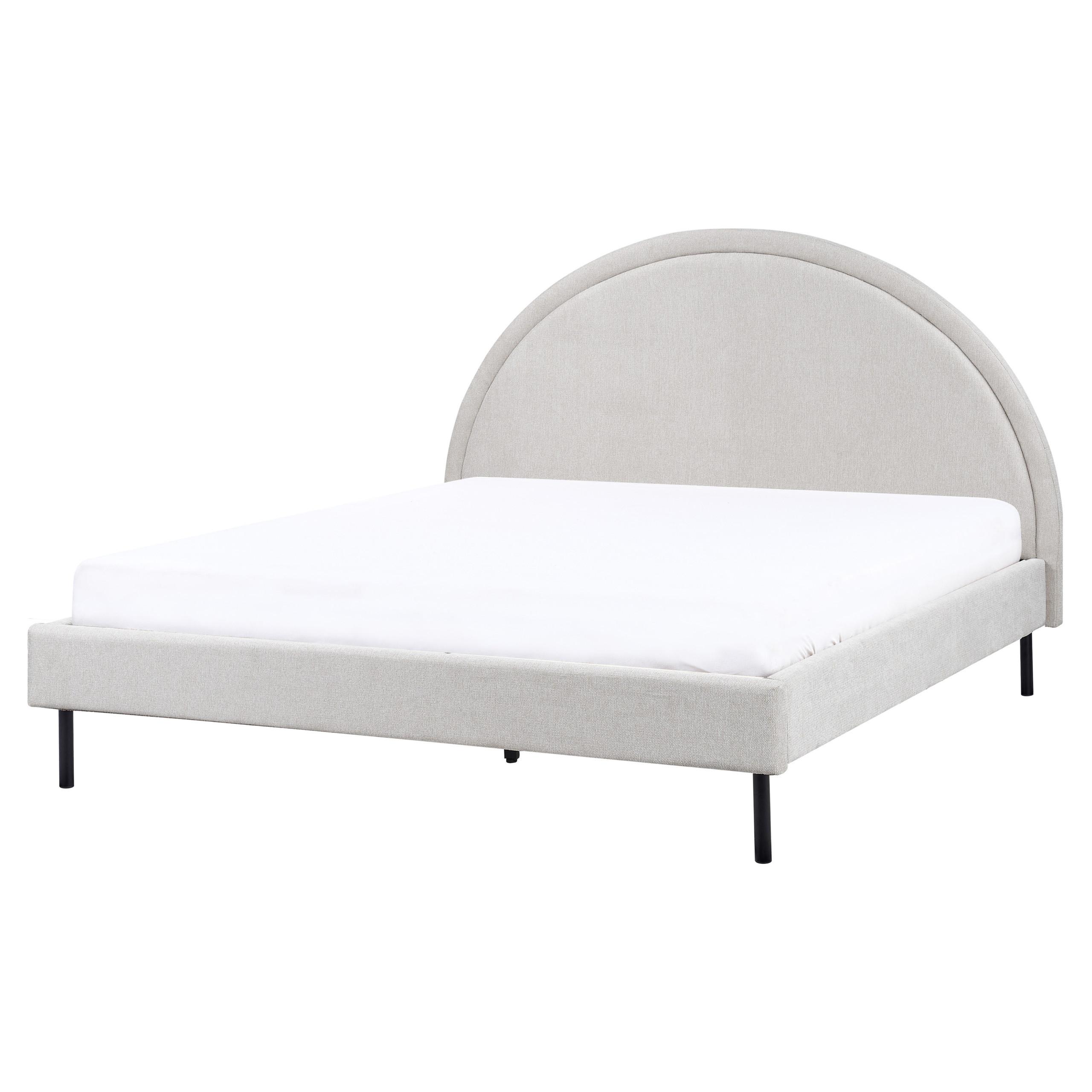 Wohnli Möbelsuche - BETT mit Lattenrost 160x200 cm Grau Margut