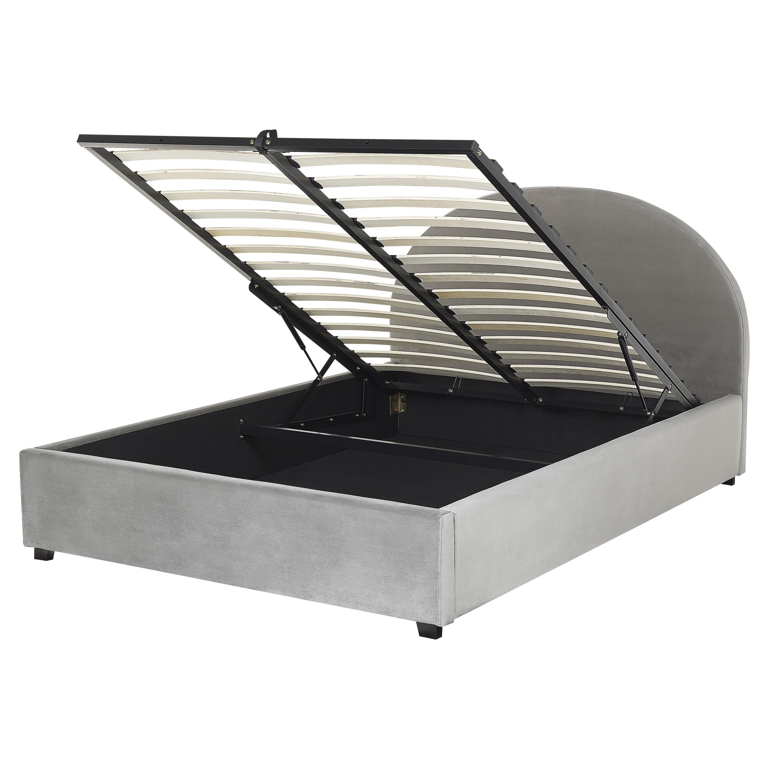 wohnli-moebel-suche-800001186322 Wohnli Möbelsuche - BETT mit Stauraum 160x200 cm Grau Vaucluse