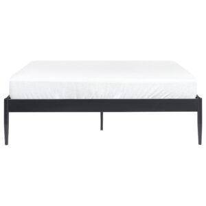 wohnli-moebel-suche-800001186327-1 BETT mit Lattenrost 160x200 cm Schwarz Vaurs Metall Beliani Möbel > Betten Schwarz