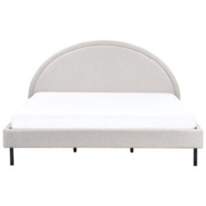 wohnli-moebel-suche-800001186333-1 BETT mit Lattenrost 180x200 cm Beige Margut Textil Beliani Möbel > Betten Beige