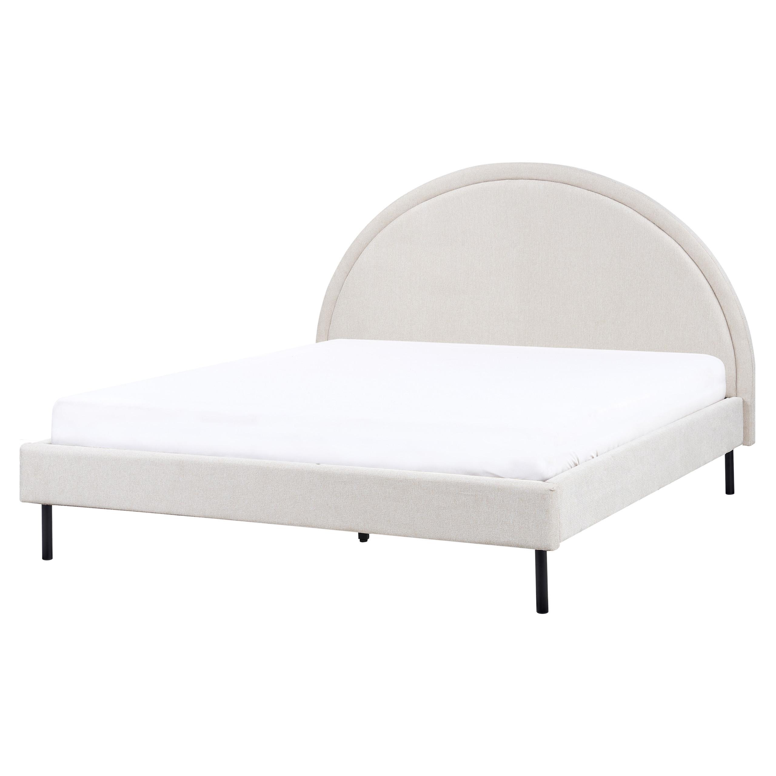 Wohnli Möbelsuche - BETT mit Lattenrost 160x200 cm Beige Margut