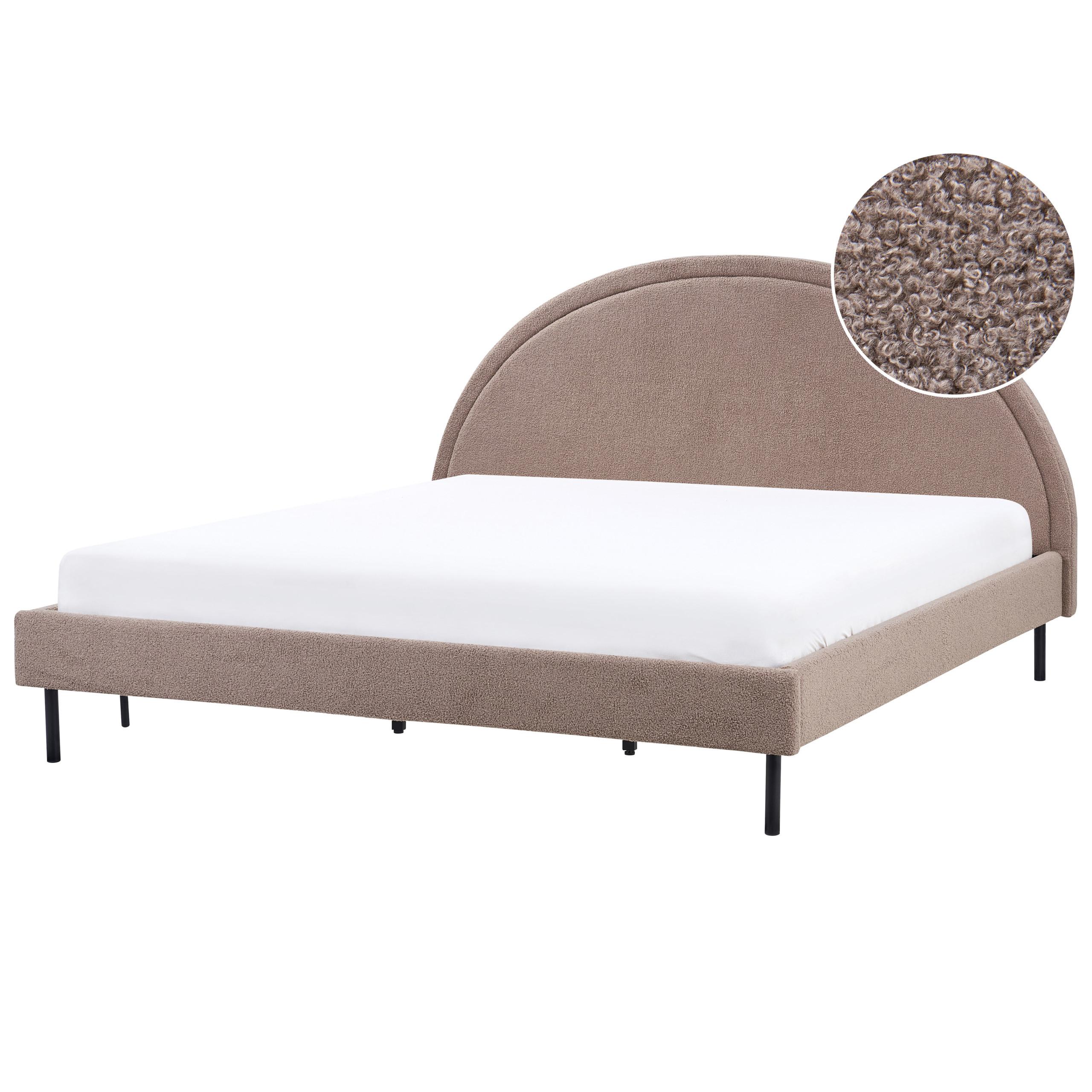 Wohnli Möbelsuche - BETT mit Lattenrost 180x200 cm Beige Margut