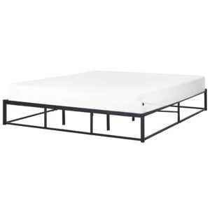 Wohnli Möbelsuche - BETT mit Lattenrost 180x200 cm Schwarz Viry
