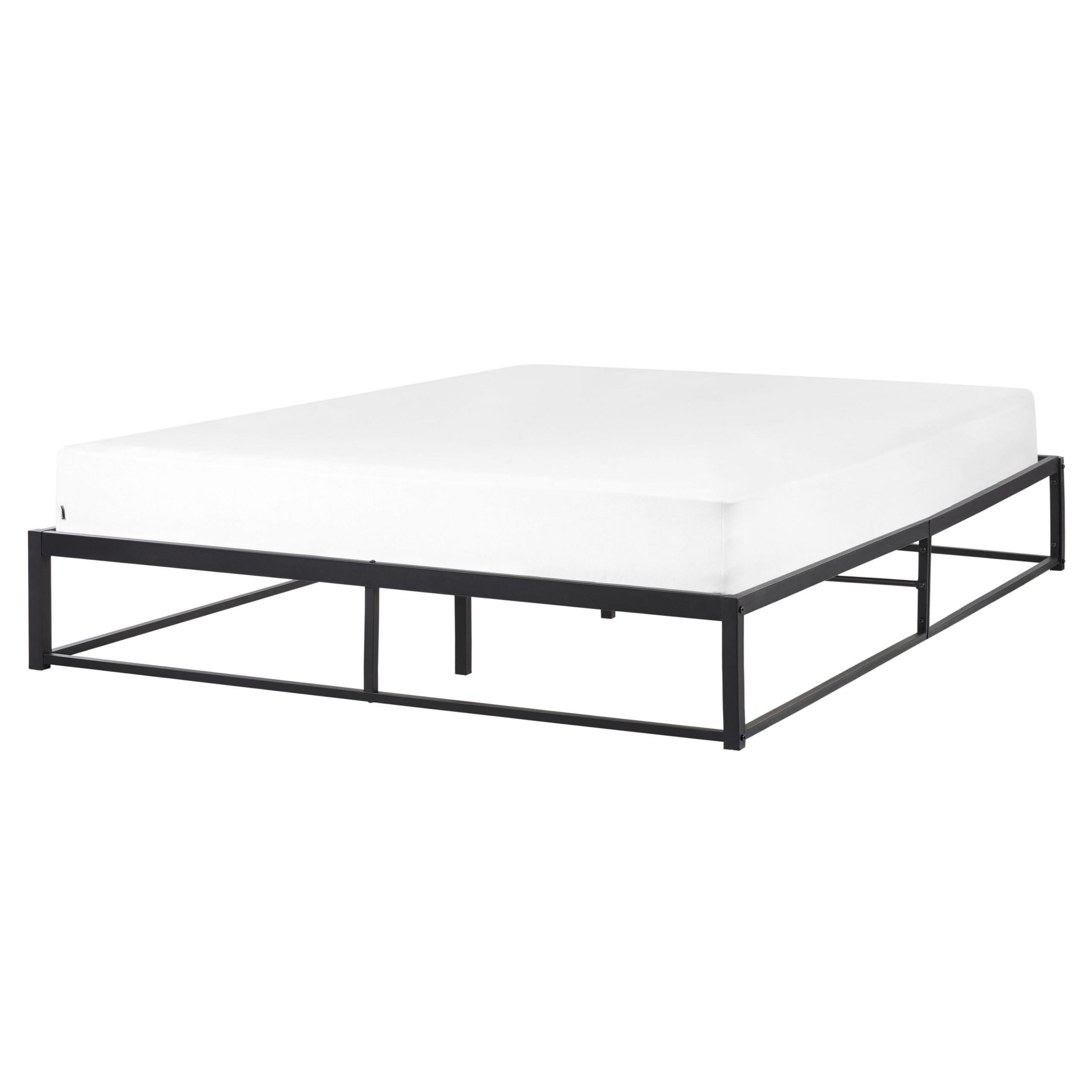 Wohnli Möbelsuche - BETT mit Lattenrost 160x200 cm Schwarz Viry