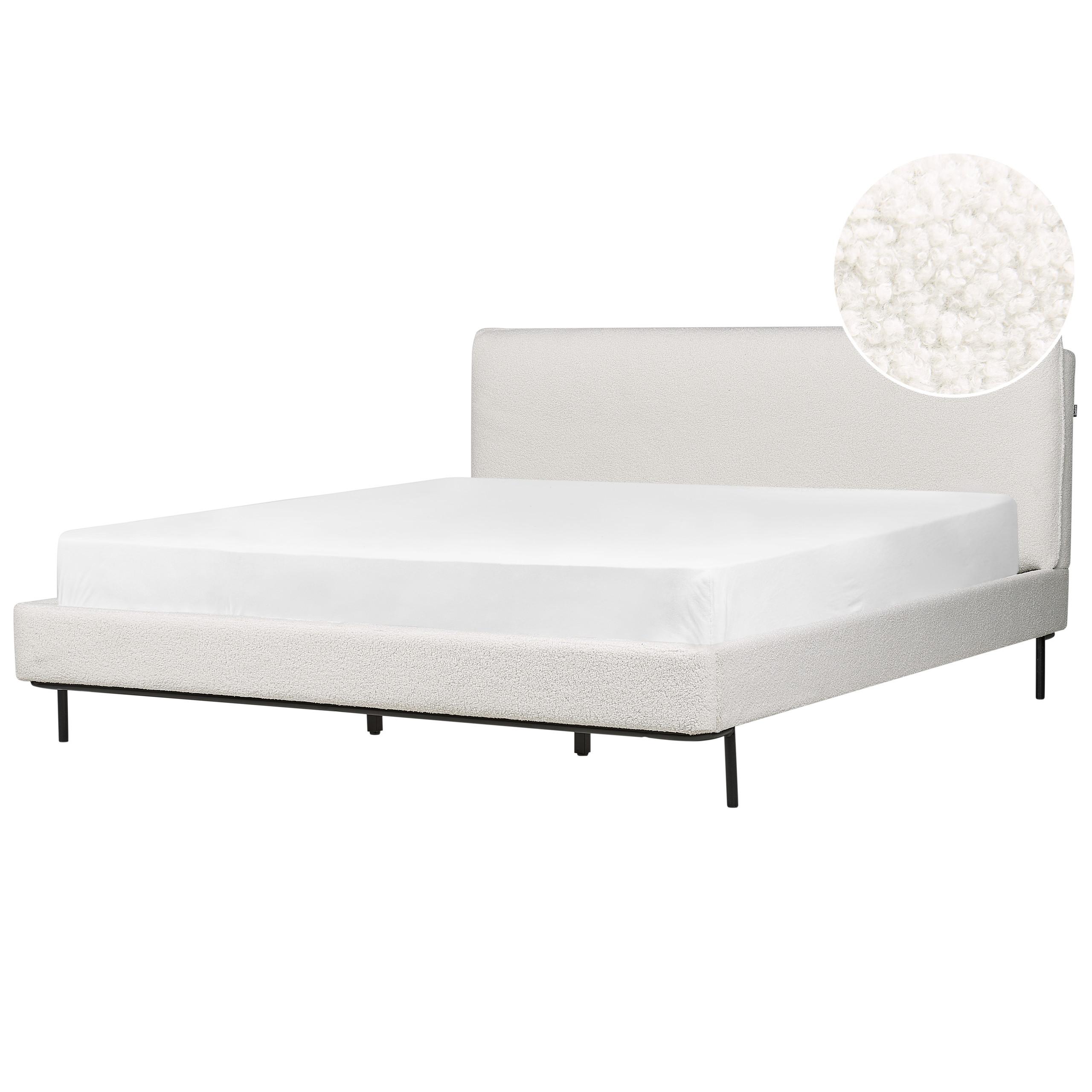 Wohnli Möbelsuche - POLSTERBETT mit Lattenrost 180x200 cm Weiß Corio