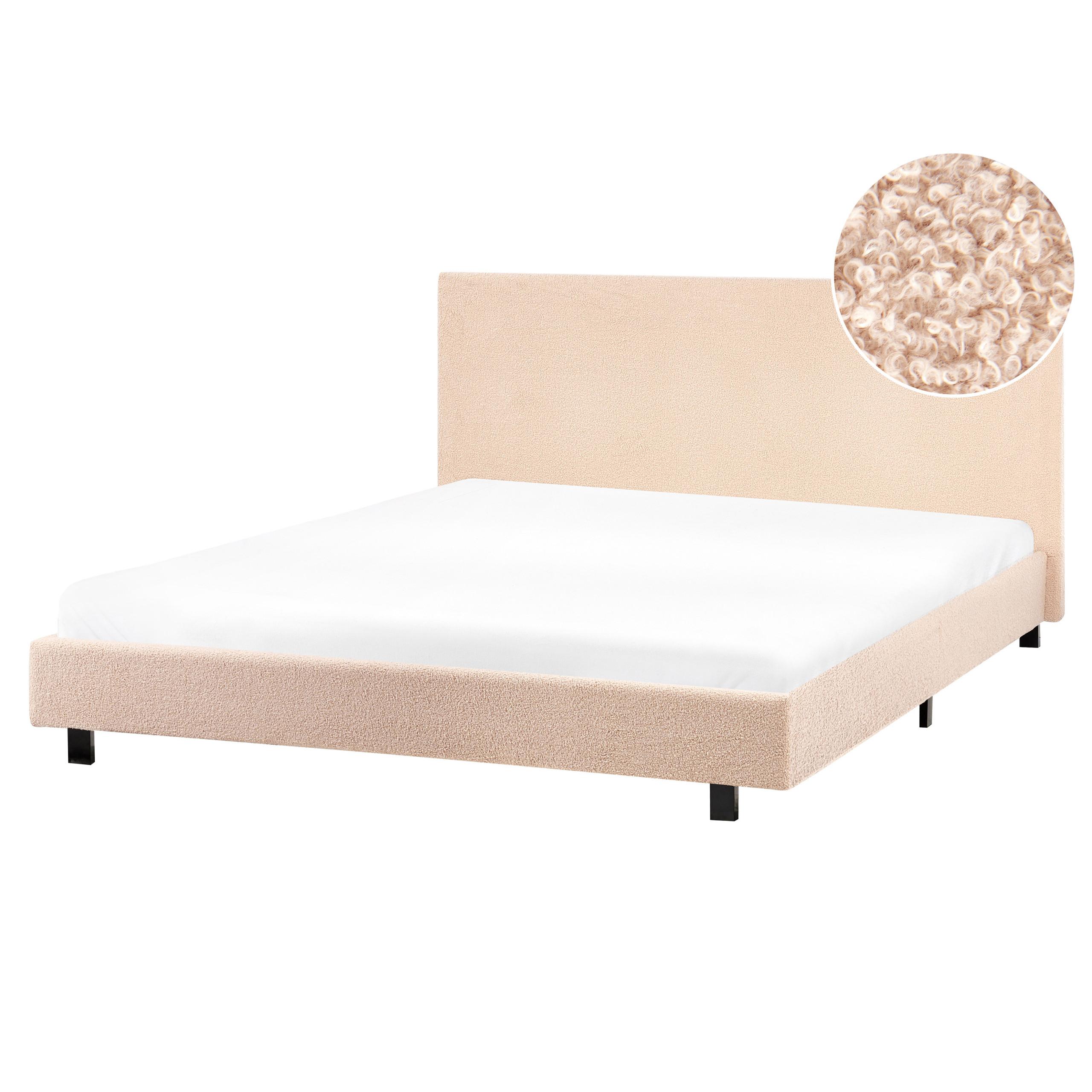 wohnli-moebel-suche-800001186413 Wohnli Möbelsuche - POLSTERBETT mit Lattenrost 160x200 cm Beige Albi