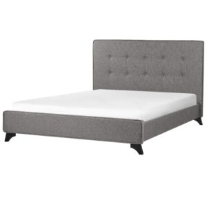 wohnli-moebel-suche-800001186415 Wohnli Möbelsuche - POLSTERBETT mit Lattenrost 140x200 cm Grau Ambassador