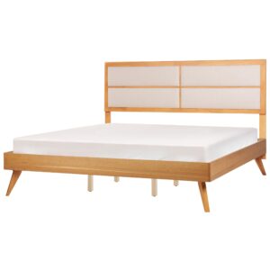 wohnli-moebel-suche-800001186418 Wohnli Möbelsuche - BETT mit Lattenrost 180x200 cm Heller Holzfarbton Poissy