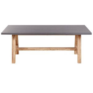 wohnli-moebel-suche-800001186478-1 GARTENTISCH Grau Tonnare Stein Beliani Garten & Outdoor > Gartenmöbel > Gartentische Grau