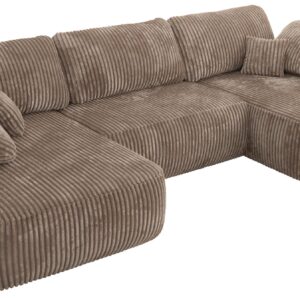 wohnli-moebel-suche-800001187187 Wohnli Möbelsuche - WOHNLANDSCHAFT CUBO U Braun Cord