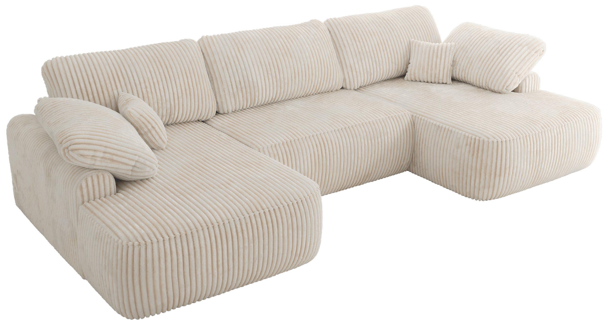 wohnli-moebel-suche-800001187199 Wohnli Möbelsuche - WOHNLANDSCHAFT CUBO U Creme Cord