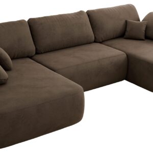 wohnli-moebel-suche-800001187310 Wohnli Möbelsuche - WOHNLANDSCHAFT CUBO U Braun Velvet