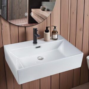 wohnli-moebel-suche-800001188388-1 WASCHBECKEN Myxyn 51/42/15 cm Keramik ZMH Möbel > Schränke > Badezimmerschränke Weiß