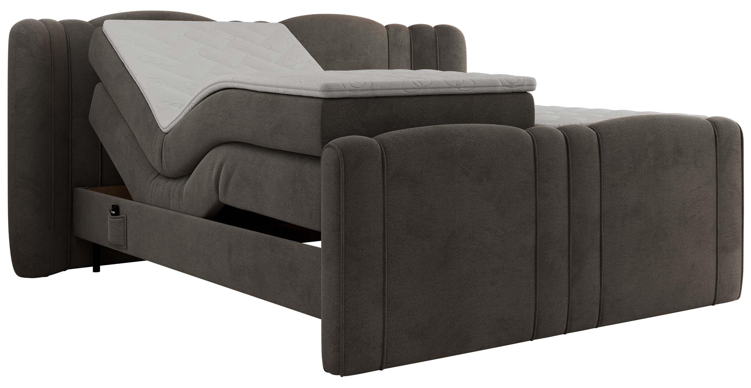 wohnli-moebel-suche-800001197087 Wohnli Möbelsuche - BOXBETT FORTINA 180/200 - Dunkelgrau Velvet - H3