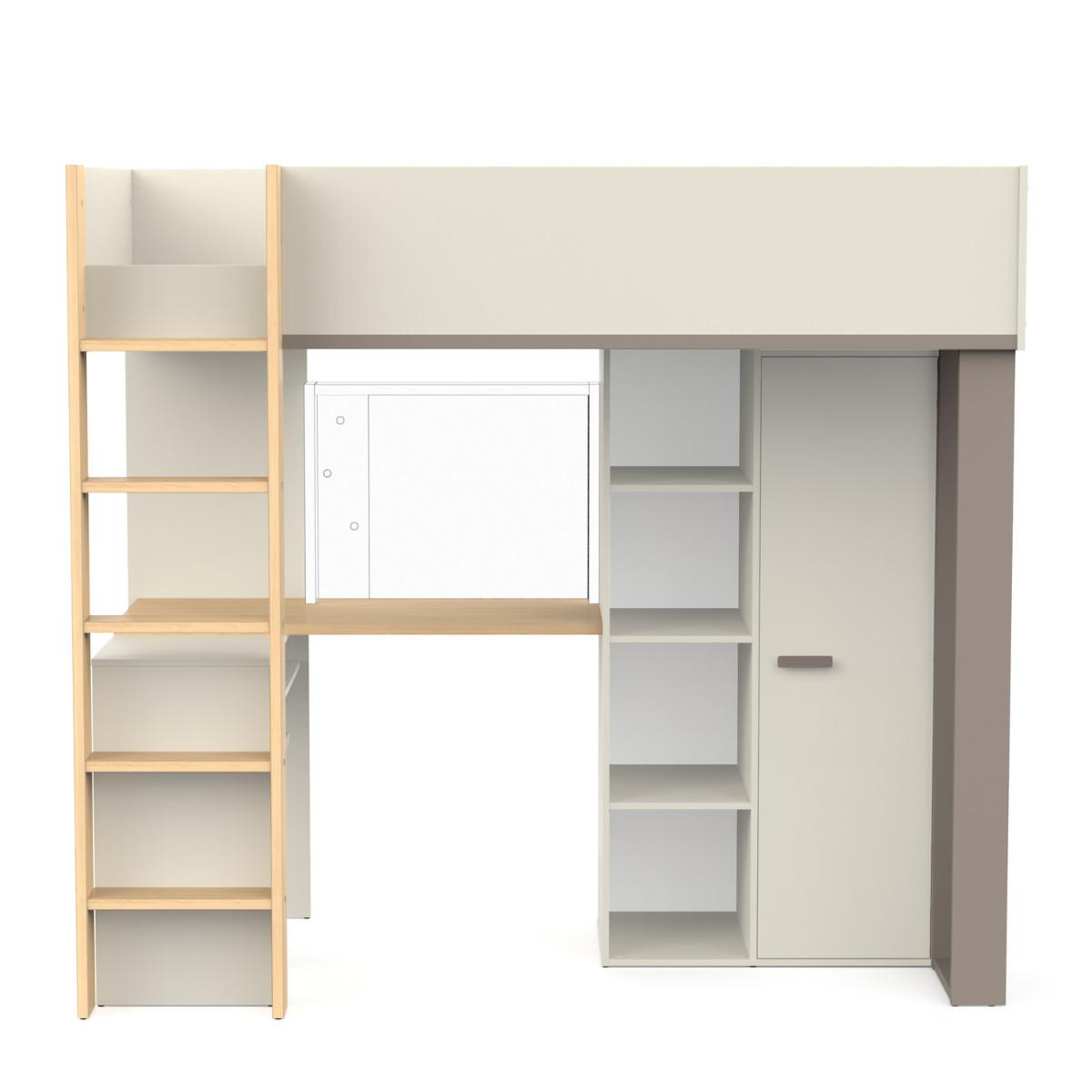 wohnli-moebel-suche-800001198018 Wohnli Möbelsuche - HOCHBETT mit schreibtisch und kleiderschrank - camillia 205