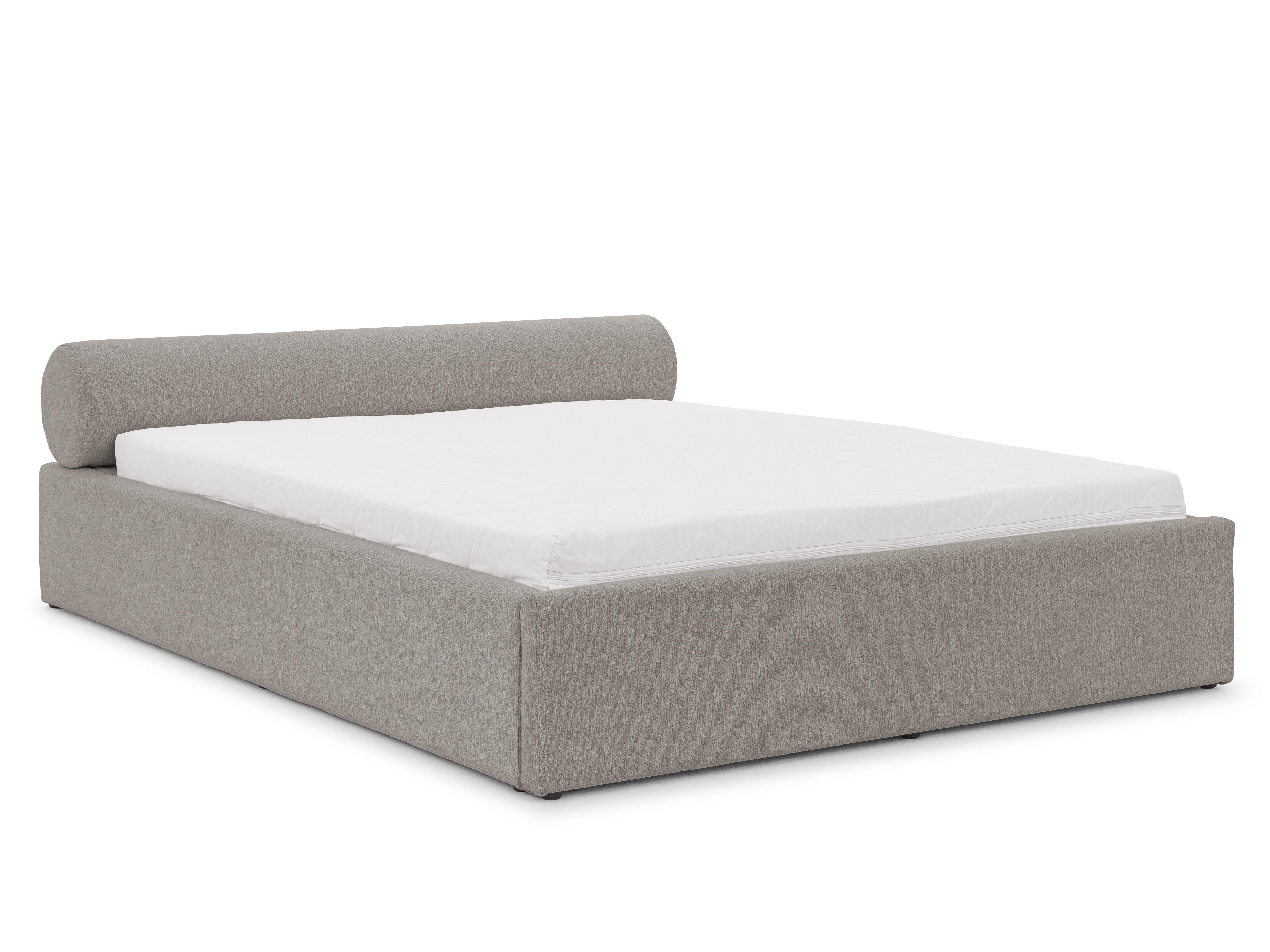 wohnli-moebel-suche-800001200206 Wohnli Möbelsuche - POLSTERBETT 140/200 cm Josy im Designer-Look mit Bettkasten und Lattenrost aus Grau Chenille-Stoff