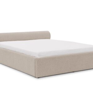 wohnli-moebel-suche-800001200226 Wohnli Möbelsuche - POLSTERBETT 180/200 cm Josy im Designer-Look mit Bettkasten und Lattenrost aus Hellgrau Chenille-Stoff
