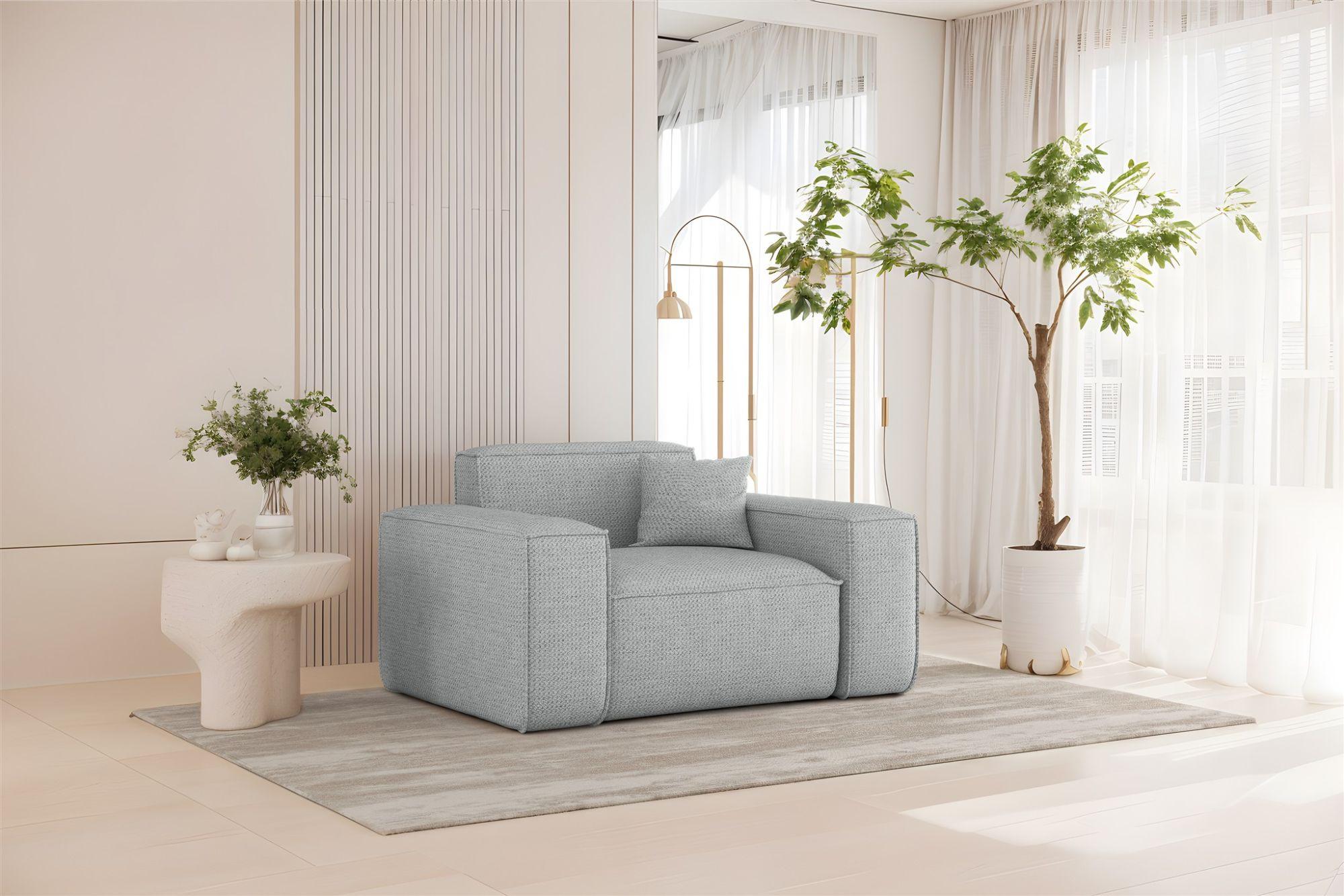 wohnli-moebel-suche-800001201214-1 SESSEL Celes Premium In Artico Textil Fun Möbel Möbel > Sessel > Polstersessel Grau