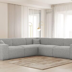ECKSOFA Celes Premium In Sven Textil Fun Möbel Möbel > Sofas & Couches > Wohnlandschaften > Ecksofas Grau