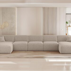 wohnli-moebel-suche-800001201607-1 WOHNLANDSCHAFT Celes Premium Xl Sven Textil Fun Möbel Möbel > Sofas & Couches > Wohnlandschaften > Wohnlandschaften U-Form Braun