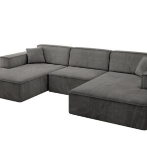 Wohnli Möbelsuche - WOHNLANDSCHAFT IREA-U1-v4 - 301x165x77 cm Ecru
