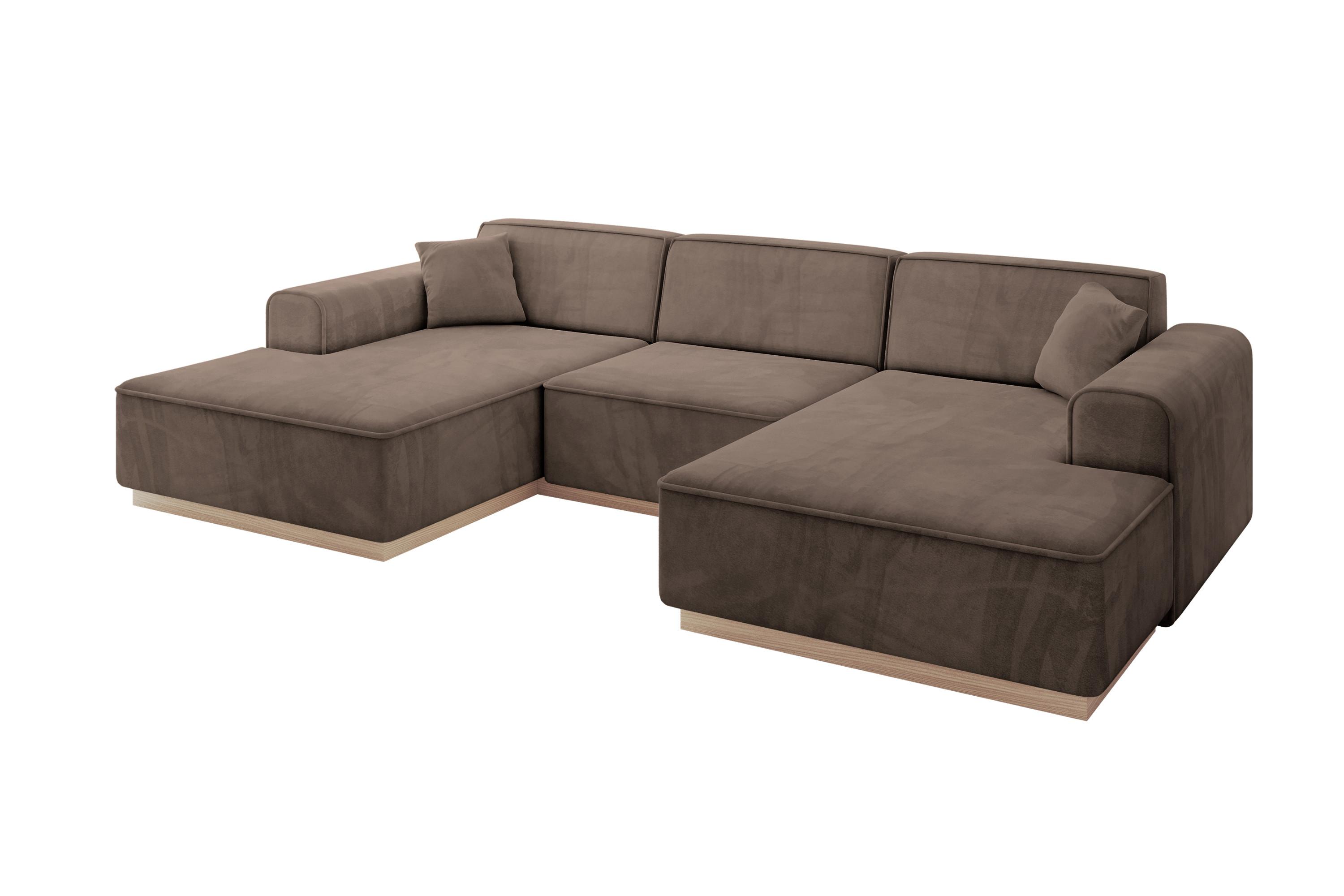 wohnli-moebel-suche-800001202349 Wohnli Möbelsuche - WOHNLANDSCHAFT IREA-U1 - 301x165x80 cm Braun