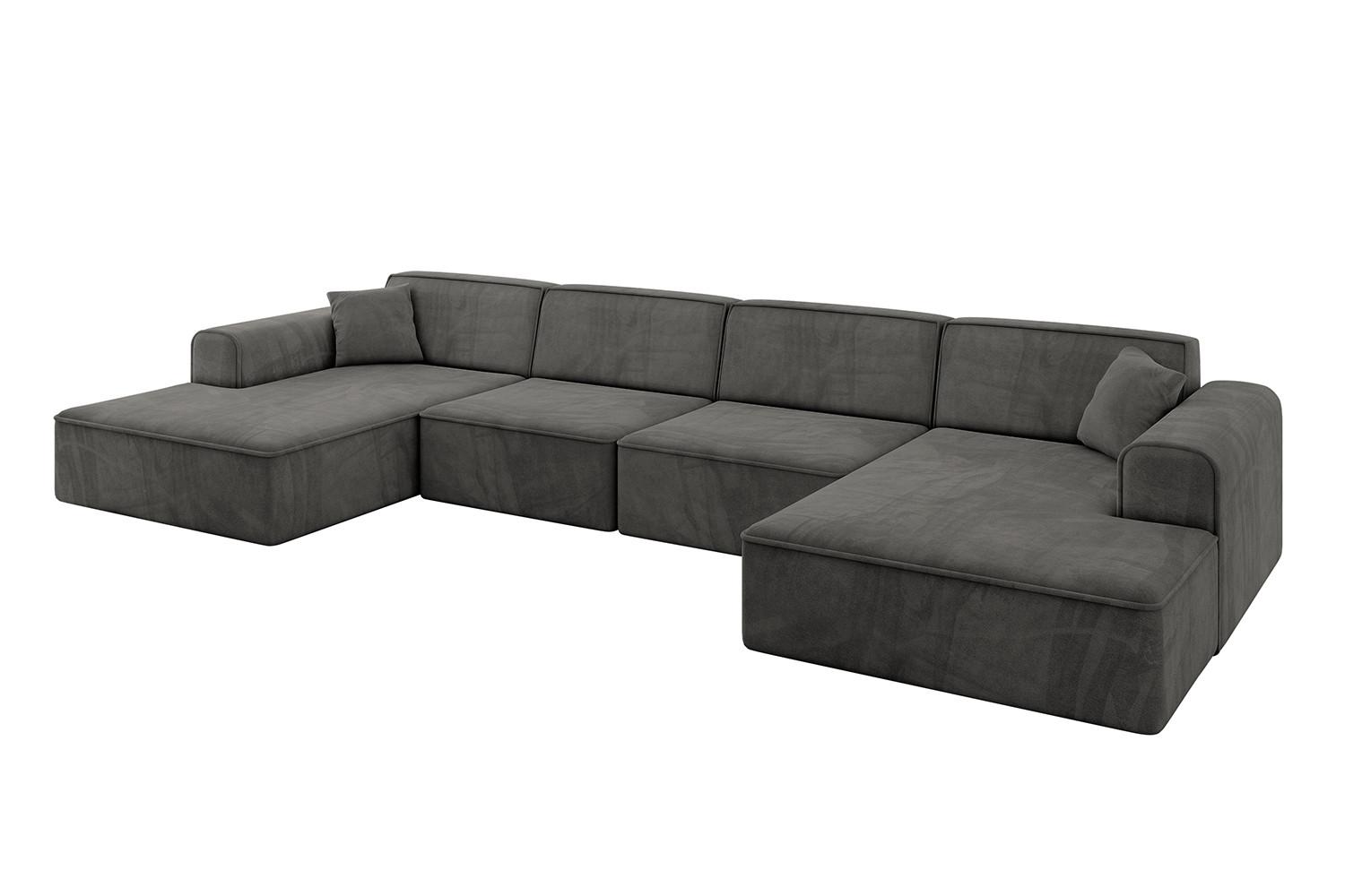 wohnli-moebel-suche-800001202405 Wohnli Möbelsuche - WOHNLANDSCHAFT IREA-U2-v3 - 386x165x77 cm Ecru