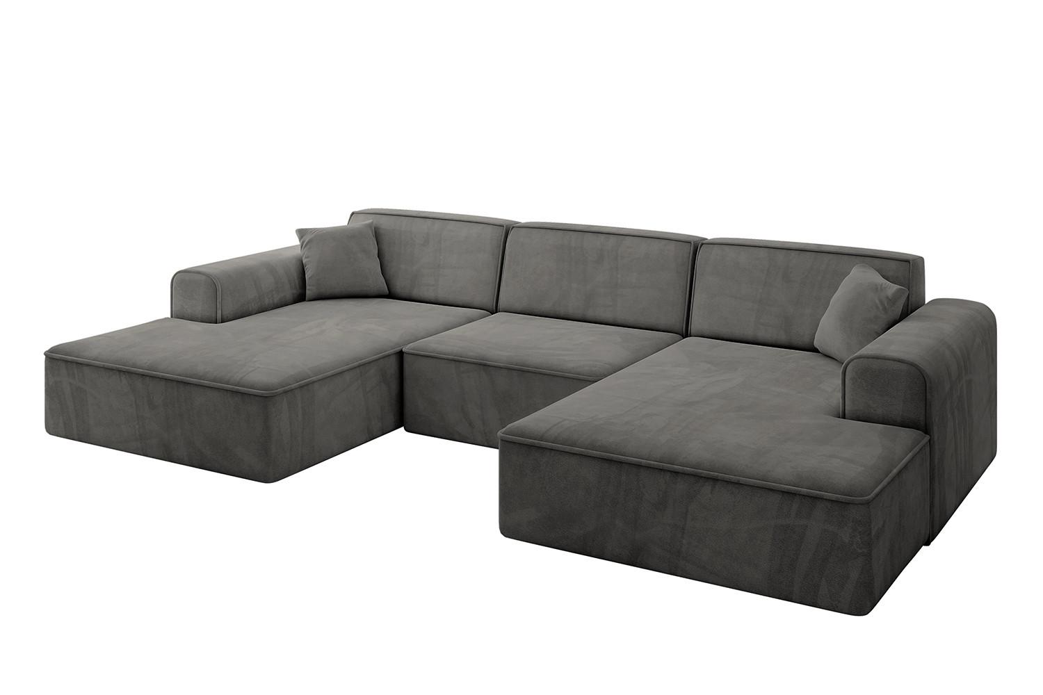 Wohnli Möbelsuche - WOHNLANDSCHAFT IREA-U1-v3 - 301x165x77 cm Ecru