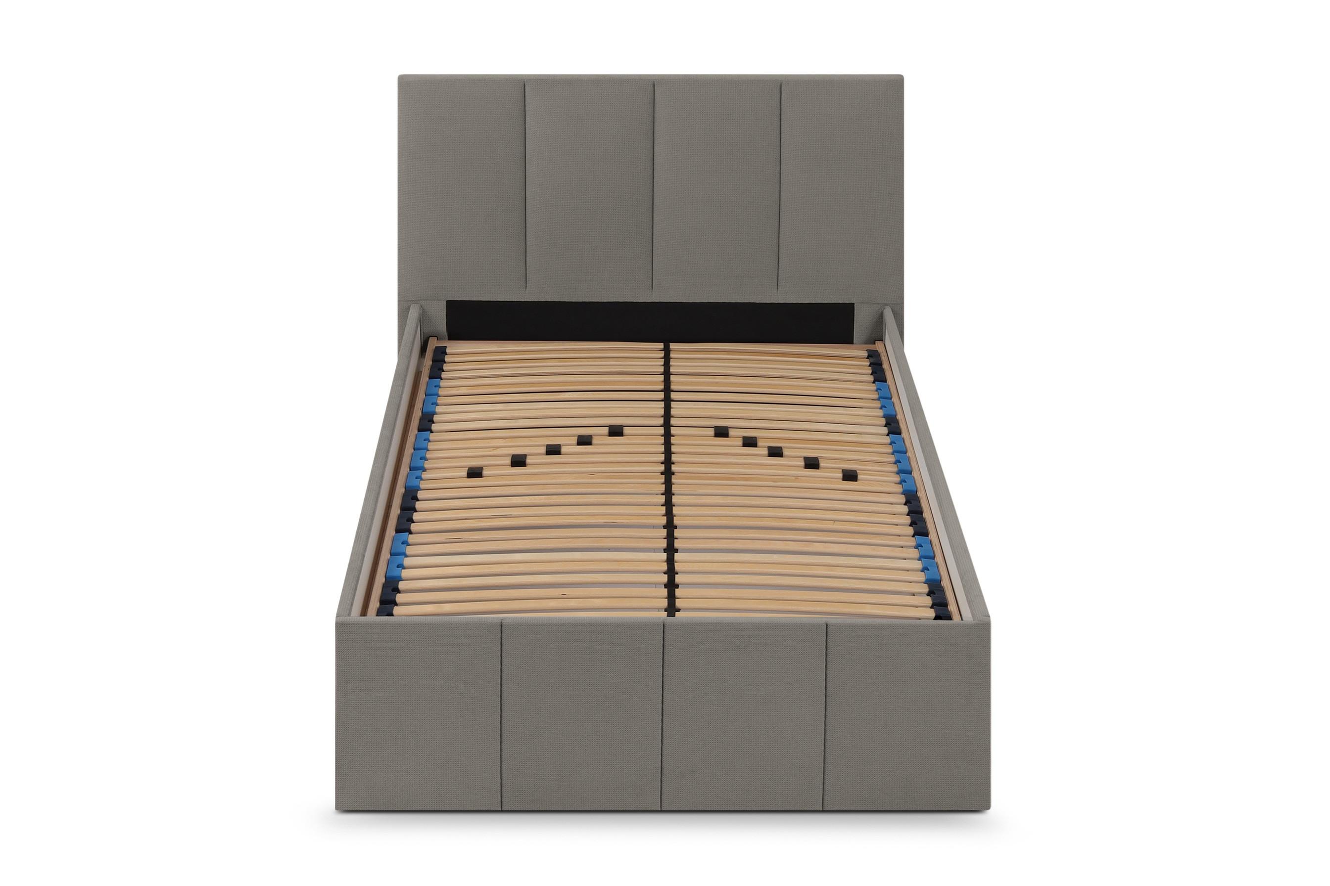 wohnli-moebel-suche-800001207079 Wohnli Möbelsuche - POLSTERBETT Dalas Granitgrau 120 x 200 x 40 cm Stauraum Mit hochwertiger Matratze H2 (bis 100 kg) und Lattenrost