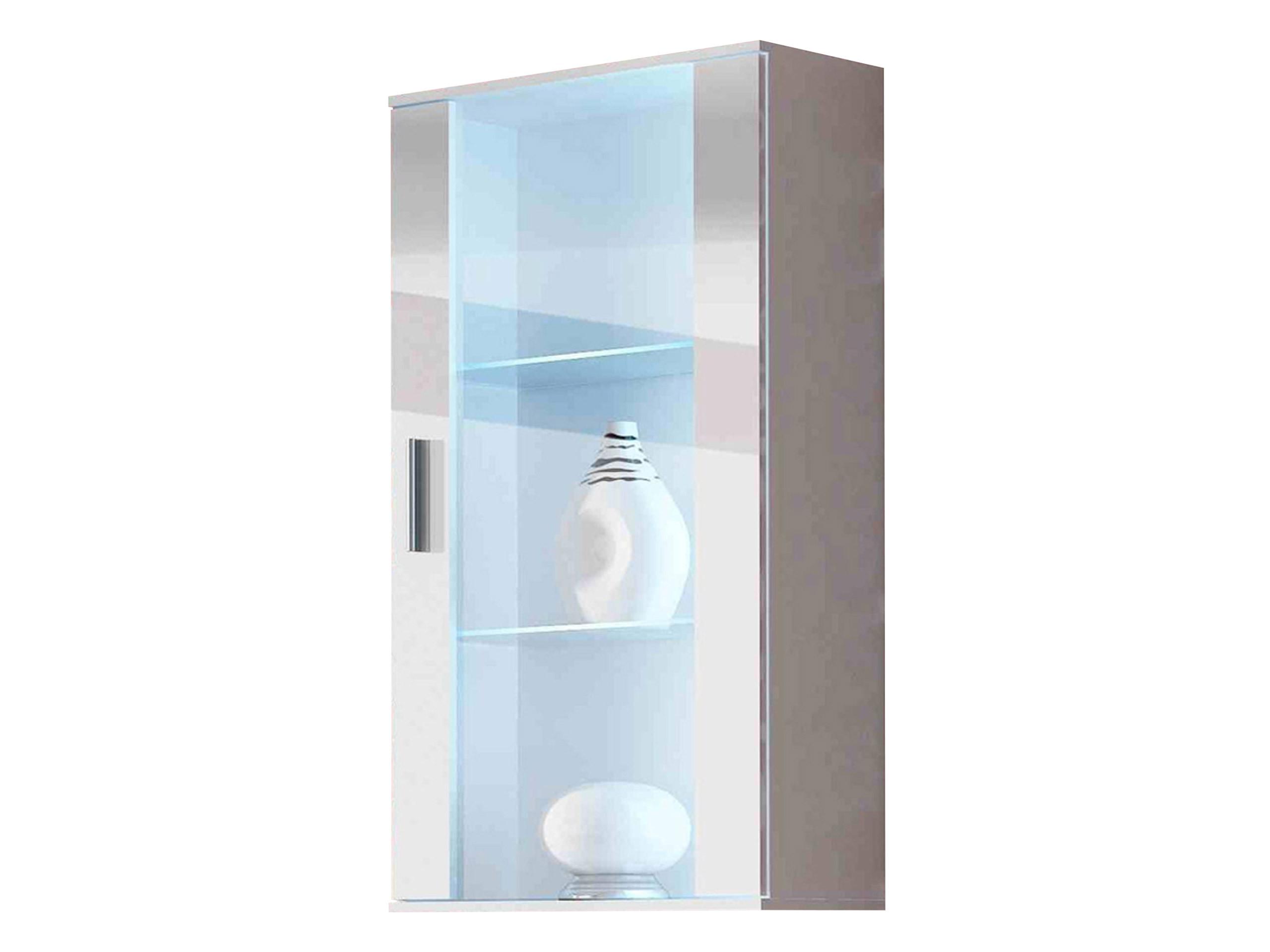 Wohnli Möbelsuche - HÄNGEVITRINE Soho S02 mit weißer LED Beleuchtung