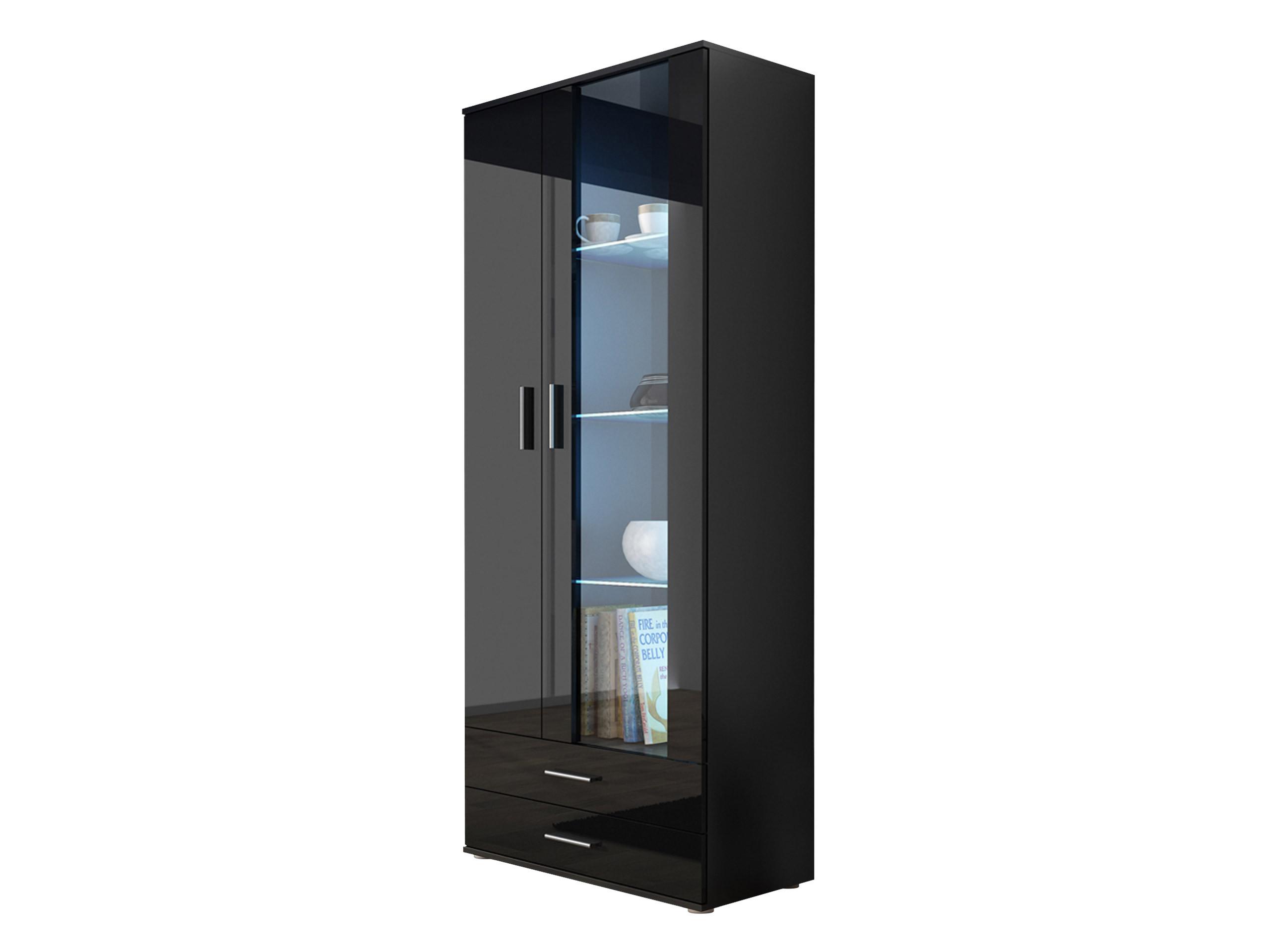 wohnli-moebel-suche-800001214037 Wohnli Möbelsuche - VITRINE Soho S06 mit blauer LED Beleuchtung