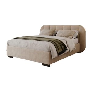 Wohnli Möbelsuche - BETT AMARA 140x200 gepolstert mit Stauraum und Lattenrost