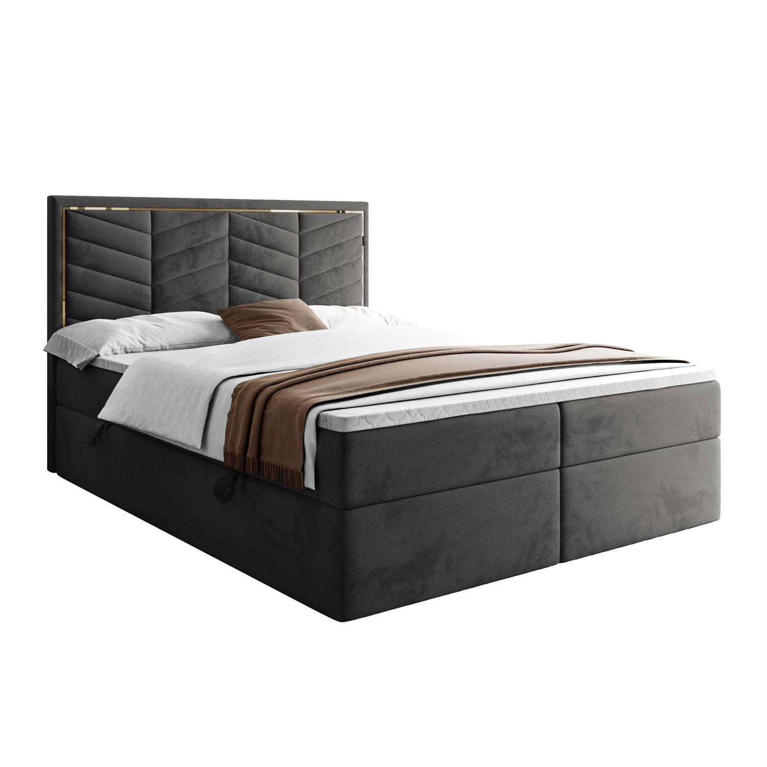 wohnli-moebel-suche-800001221148 Wohnli Möbelsuche - KONTINENTALBETT AURORA 160x200 mit Bettkasten Royal Velvet 185