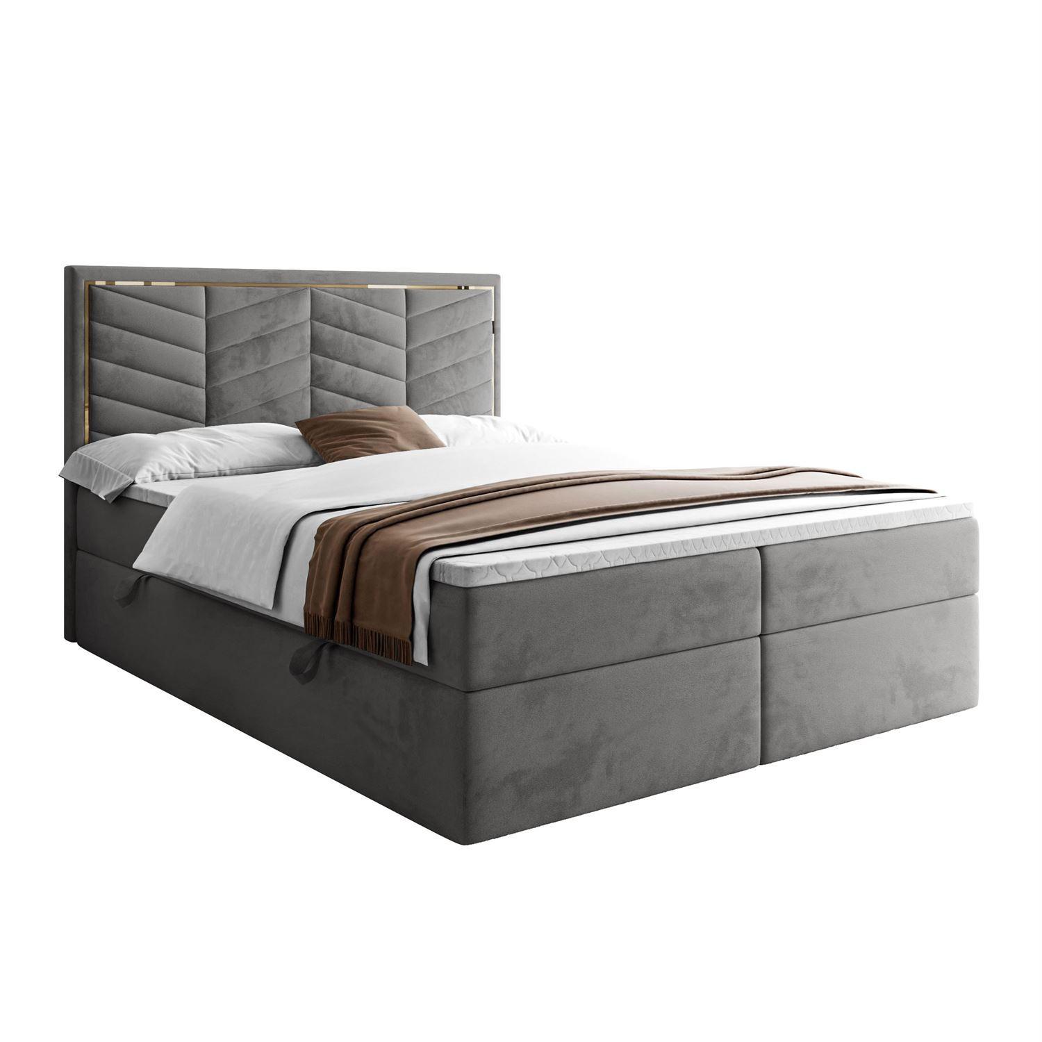 wohnli-moebel-suche-800001221152 Wohnli Möbelsuche - KONTINENTALBETT AURORA 160x200 mit Bettkasten Royal Velvet 250