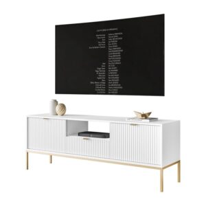 Wohnli Möbelsuche - TV-ELEMENT CORTADO GOLD RTV154 WEISS
