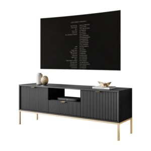 wohnli-moebel-suche-800001221453 Wohnli Möbelsuche - TV-ELEMENT CORTADO GOLD RTV154 SCHWARZ