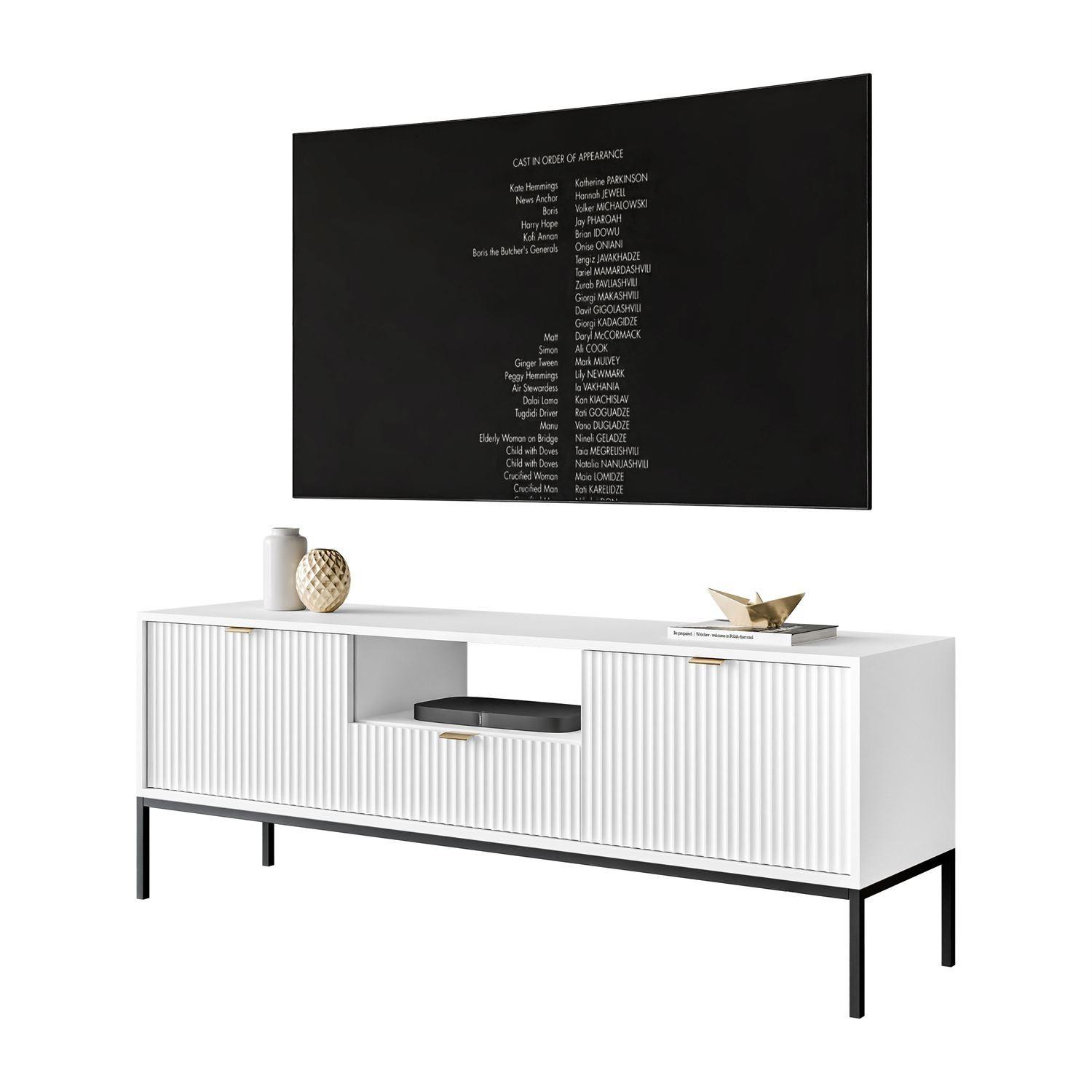 Wohnli Möbelsuche - TV-ELEMENT CORTADO RTV154 WEISS