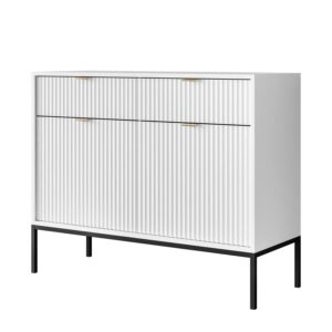 wohnli-moebel-suche-800001221746-1 KOMMODE CORTADO KSZ104 MIT SCHUBLADEN WEISS Holzwerkstoff Lookway Möbel > Kommoden & Schubladenschränke > Kommoden Weiß