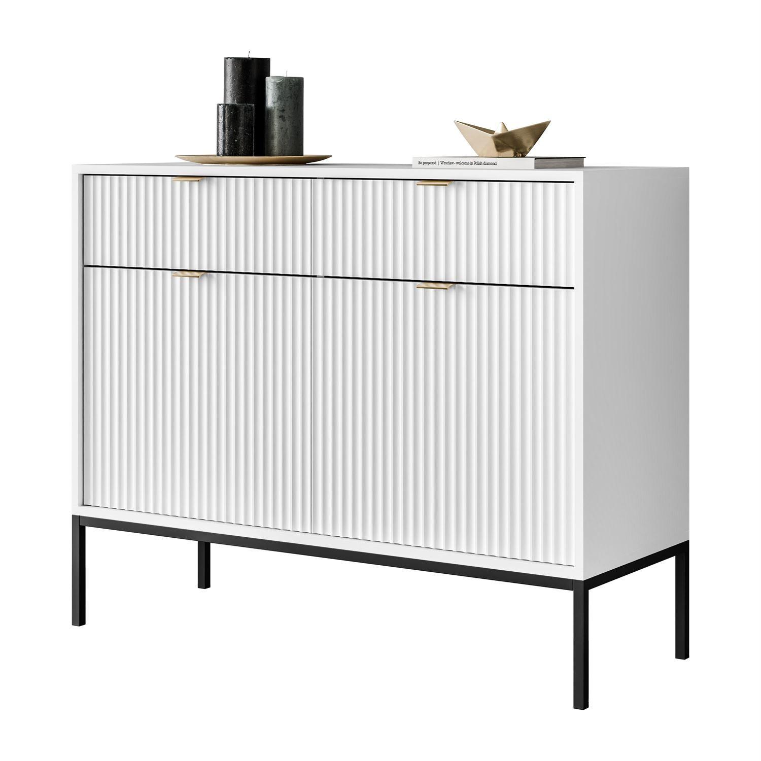 wohnli-moebel-suche-800001221746 Wohnli Möbelsuche - KOMMODE CORTADO KSZ104 MIT SCHUBLADEN WEISS