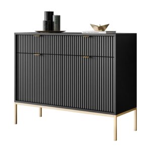 wohnli-moebel-suche-800001222128 Wohnli Möbelsuche - SIDEBOARD CORTADO GOLD KSZ104 MIT SCHUBLADEN SCHWARZ