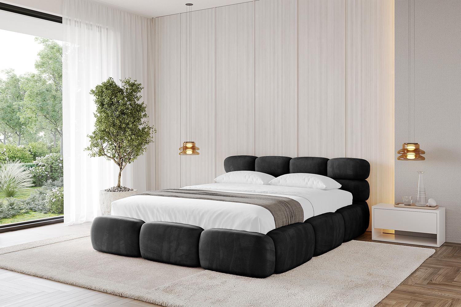wohnli-moebel-suche-800001223798-1 Boxbett ohne Matratze - NOMA 200x200 Schwarz