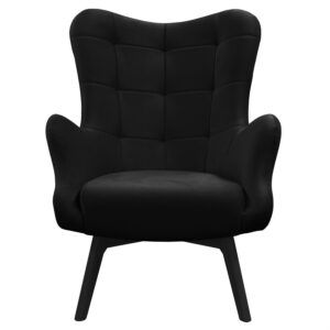 wohnli-moebel-suche-800001223932-1 SESSEL SAND mit schwarzen Beinen Textil Lookway Möbel > Sessel > Polstersessel Schwarz