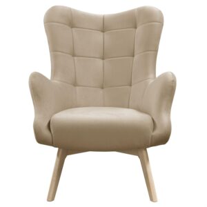 wohnli-moebel-suche-800001223940-1 SESSEL SAND mit Buchenbeinen Textil Lookway Möbel > Sessel > Polstersessel Beige