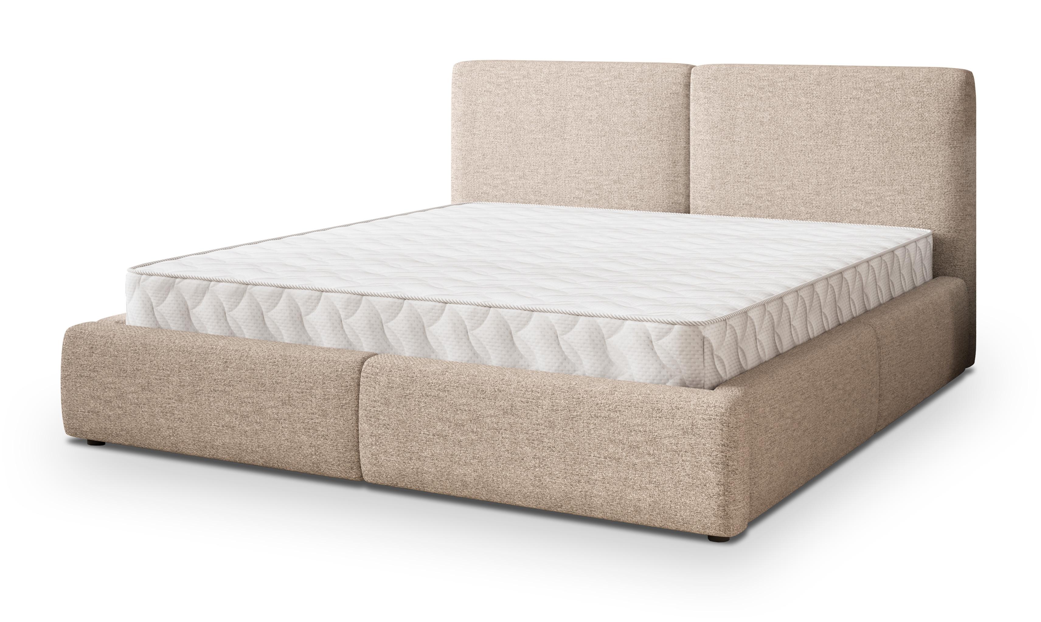 wohnli-moebel-suche-800001224156 Wohnli Möbelsuche - POLSTERBETT FELURO 160x200 cm mit Bettkästen - Beige
